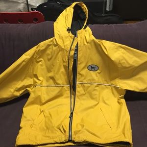 The black dog rain jacket